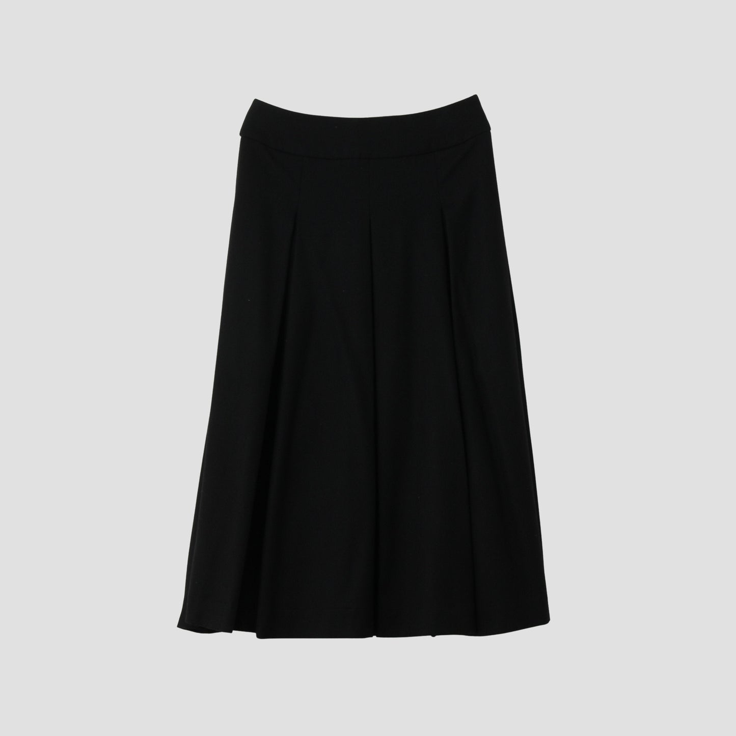 FINE WOOL FLANNEL SKIRT
