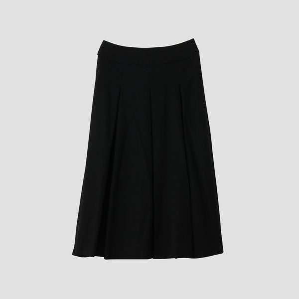 FINE WOOL FLANNEL SKIRT