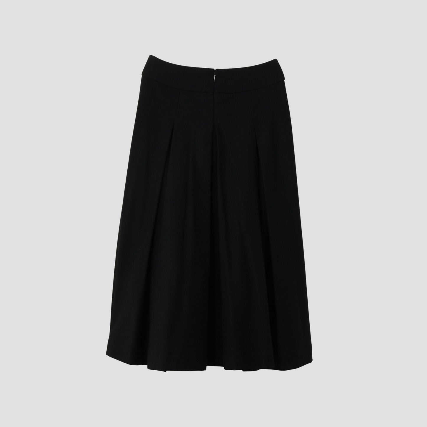 FINE WOOL FLANNEL SKIRT