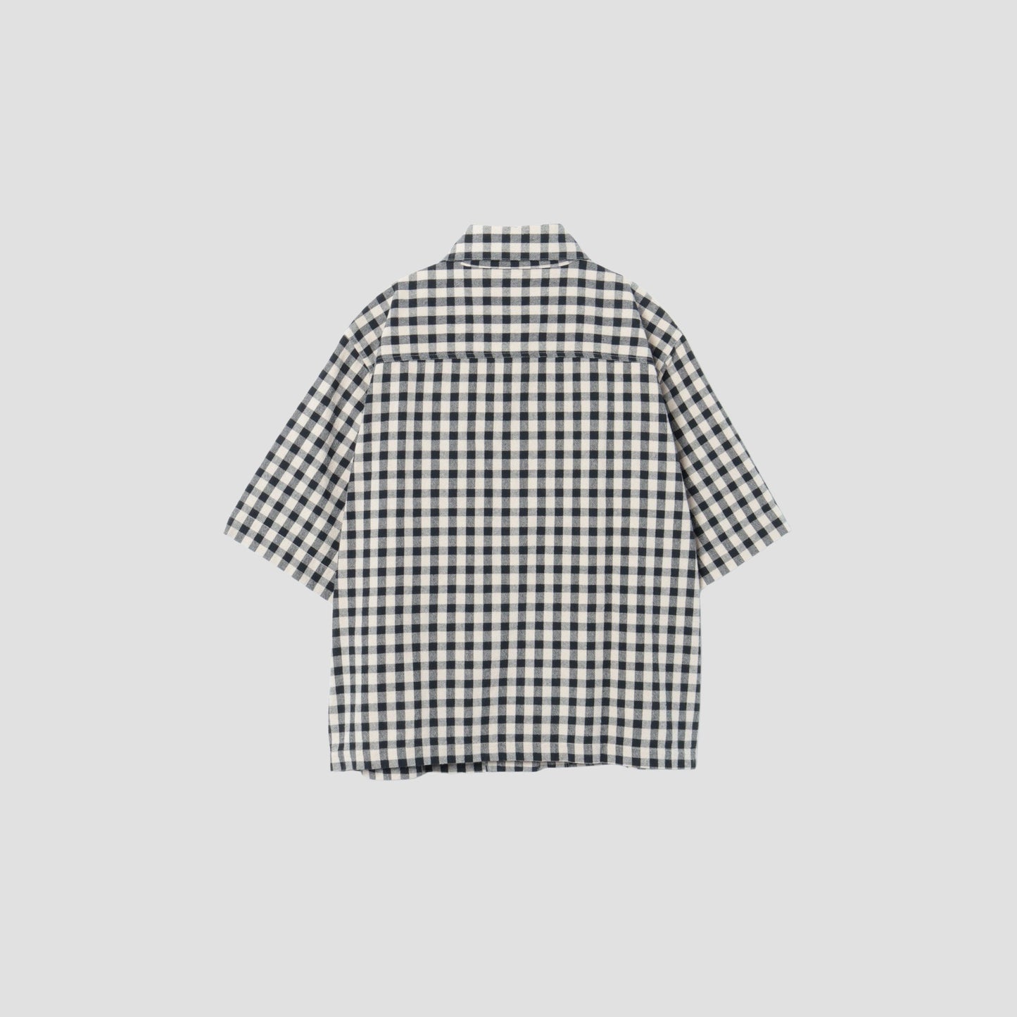 NATURAL COTTON GINGHAM SHIRT