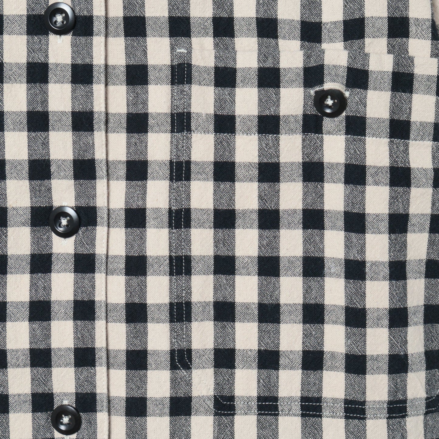 NATURAL COTTON GINGHAM SHIRT