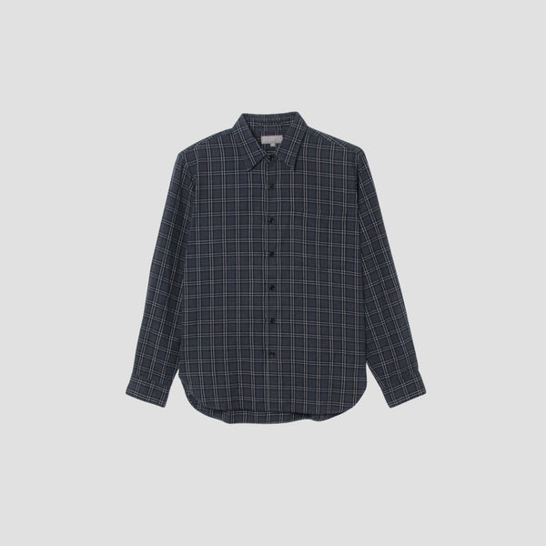 BRUSHED TARTAN COTTON SHIRT