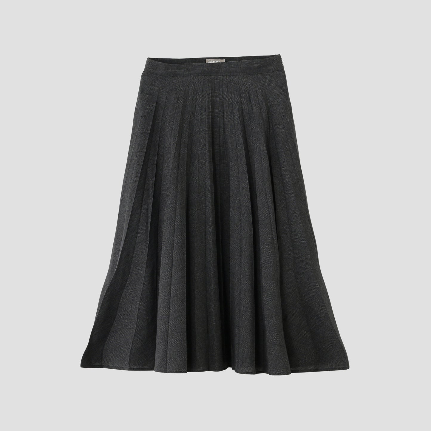PRINCE OF WALES CHECK WOOL BLEND SKIRT