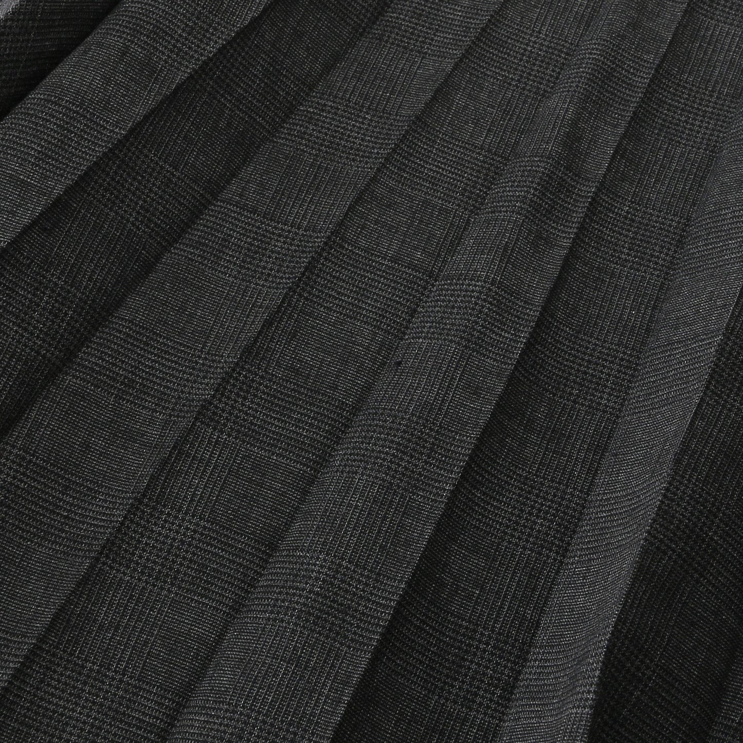 PRINCE OF WALES CHECK WOOL BLEND SKIRT