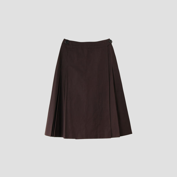 MATT COTTON TWILL SKIRT