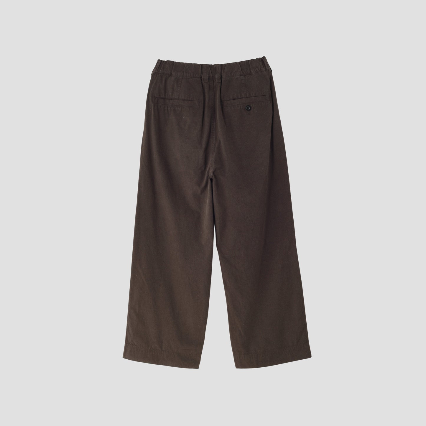 OVERDYE MELANGE COTTON LINEN TROUSERS