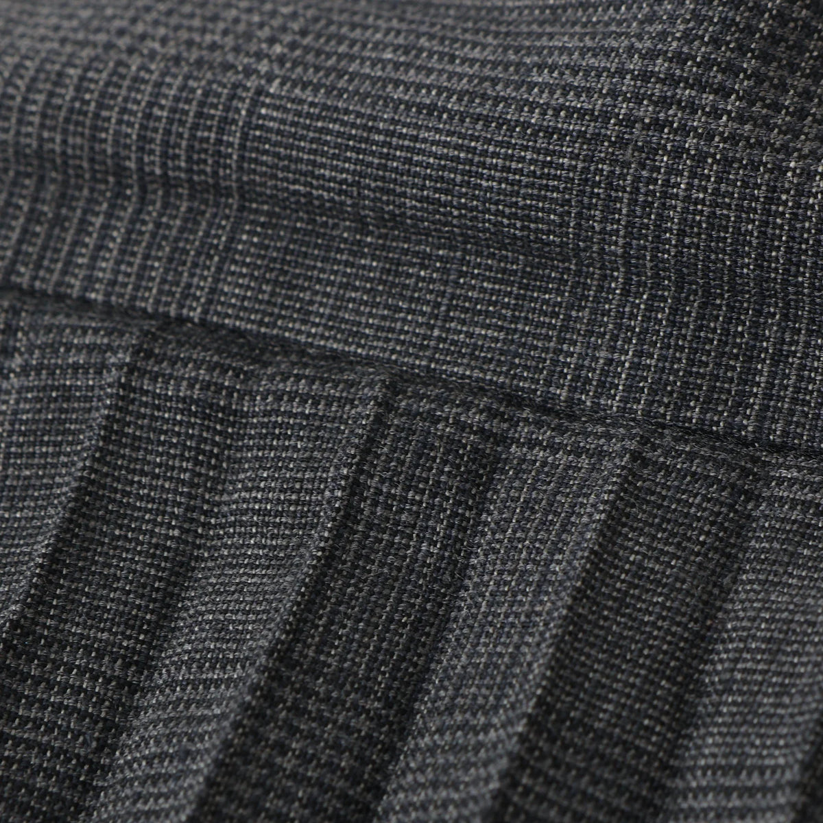 PRINCE OF WALES CHECK WOOL BLEND SKIRT