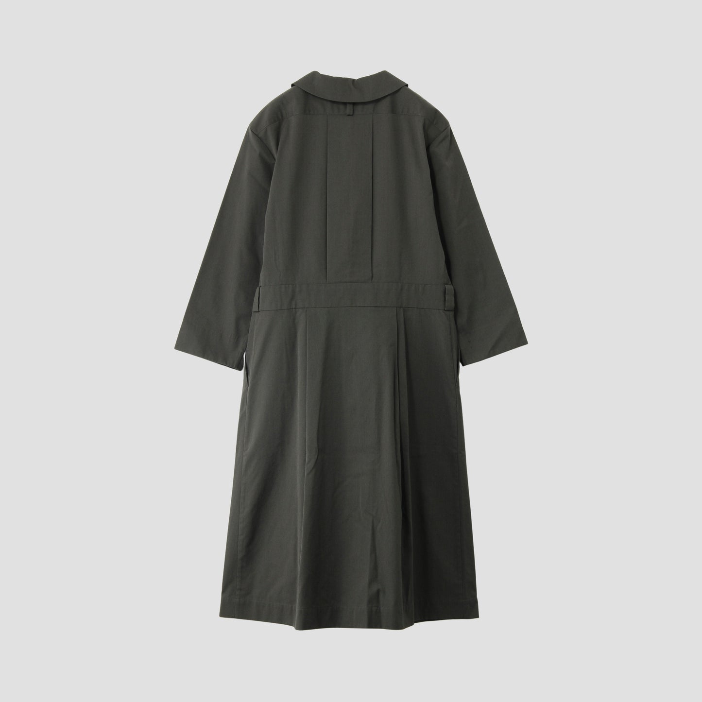 WOOL COTTON GABARDINE DRESS