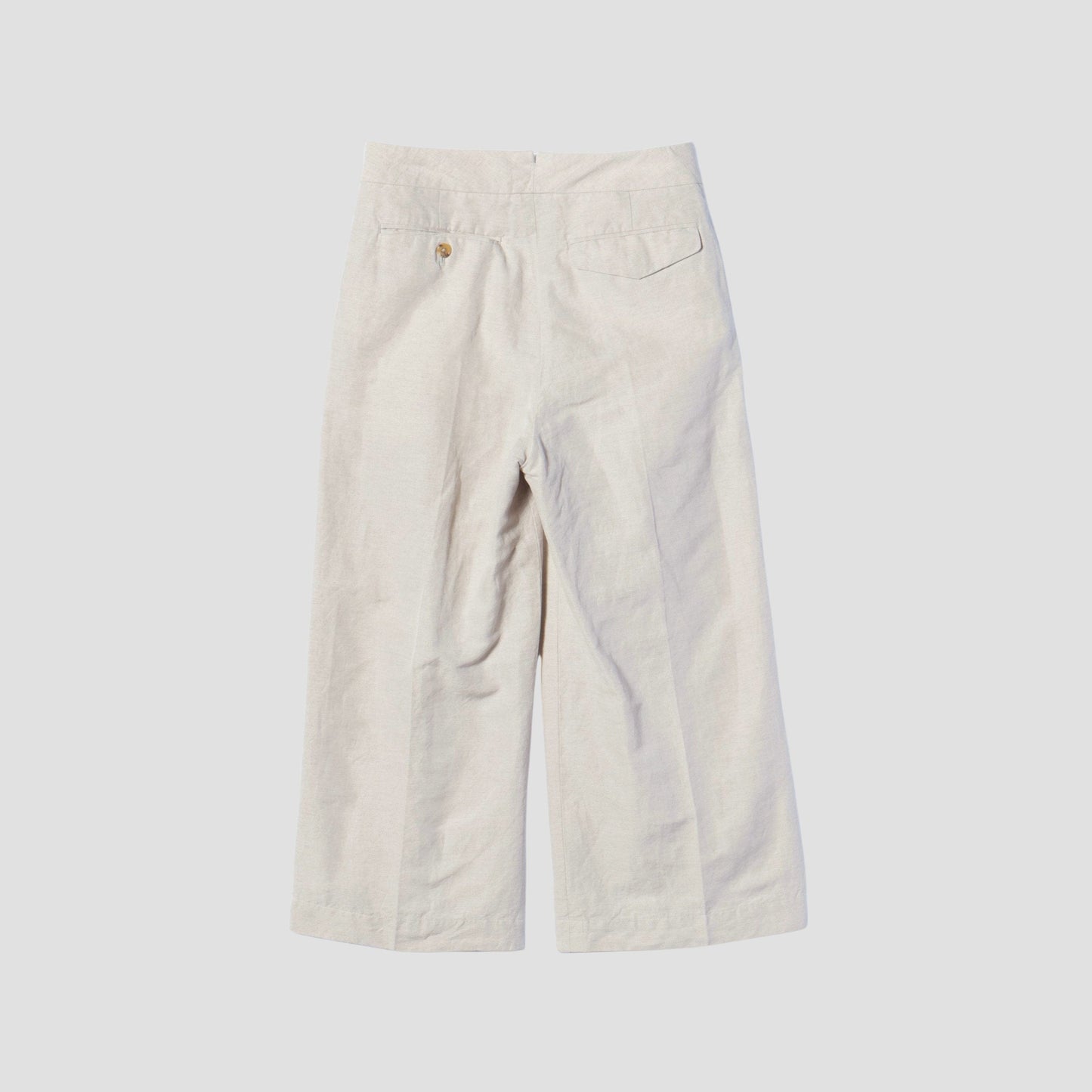 COTTON LINEN TROUSERS