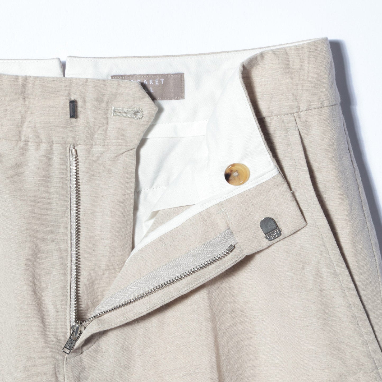 COTTON LINEN TROUSERS