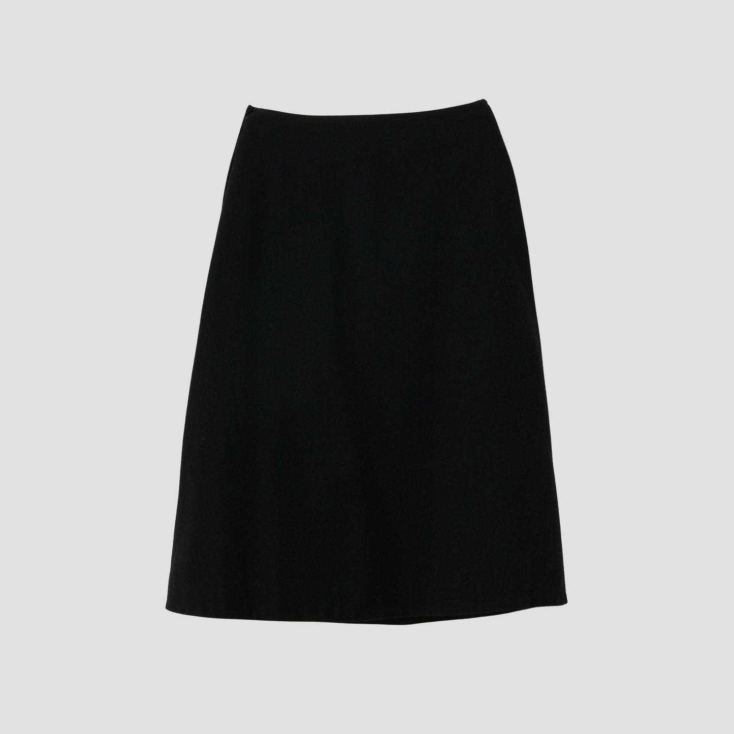 TINY HERRINGBONE WOOL SKIRT