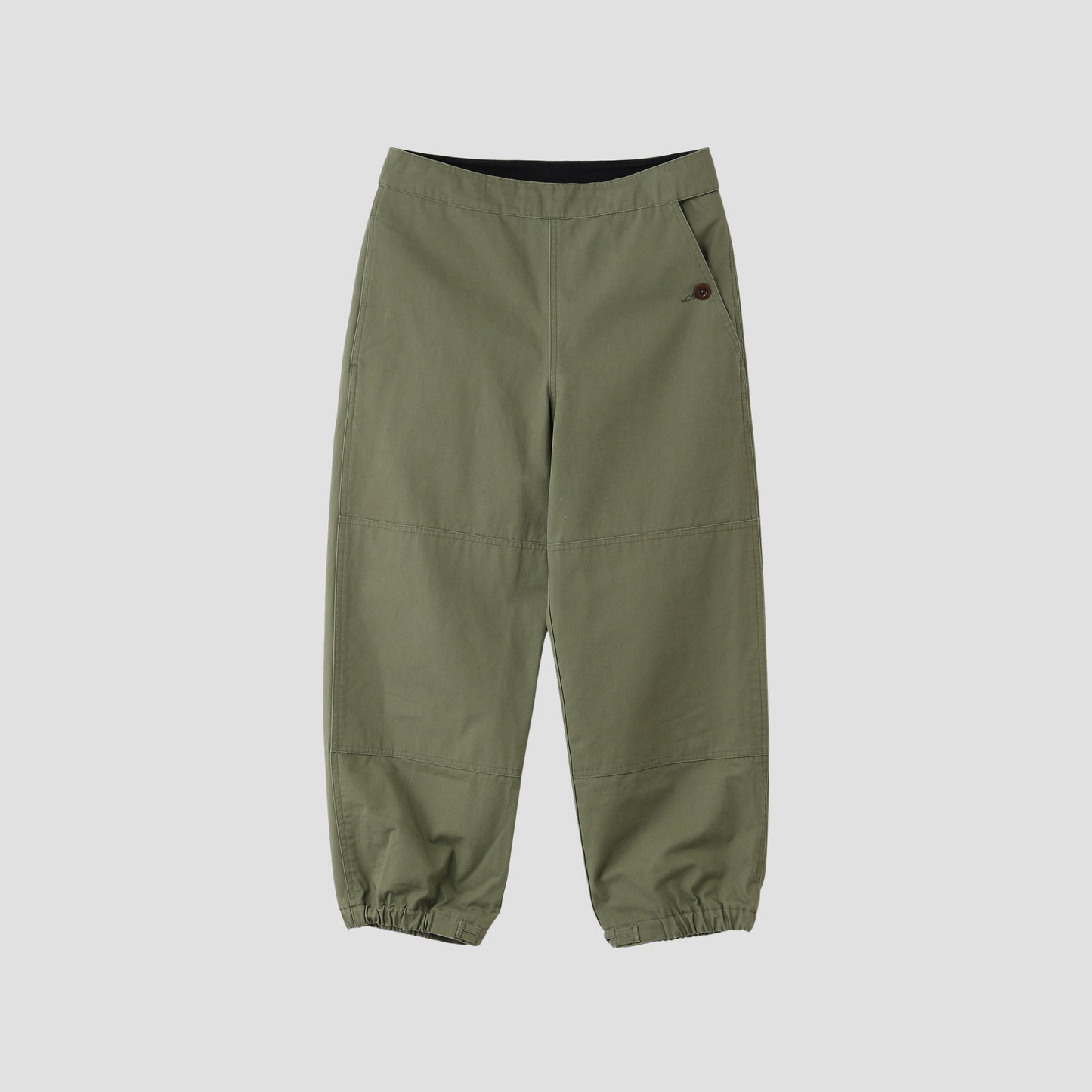 COMPACT BROKEN DRILL TROUSERS