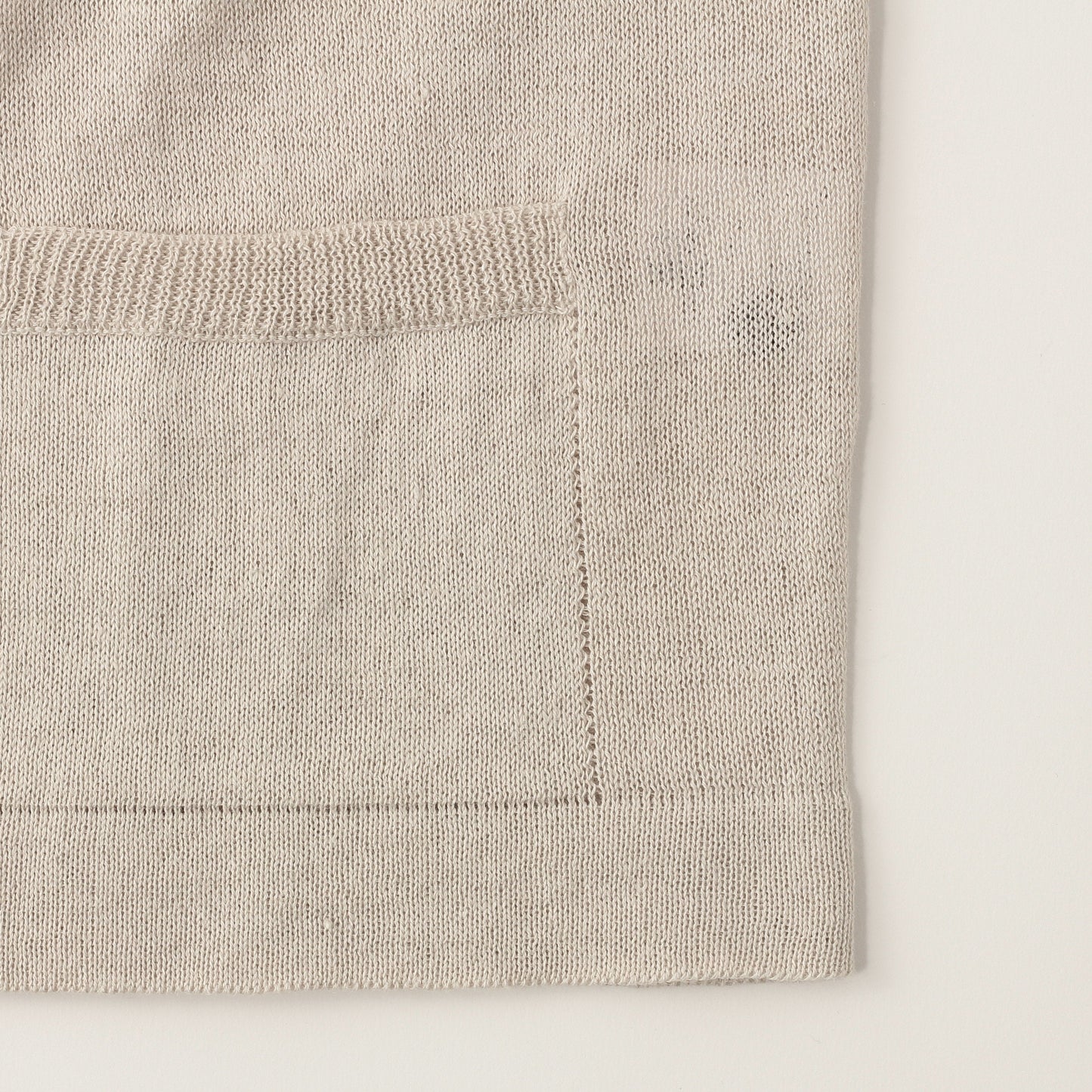 TWISTED LINEN COTTON CARDIGAN KNIT