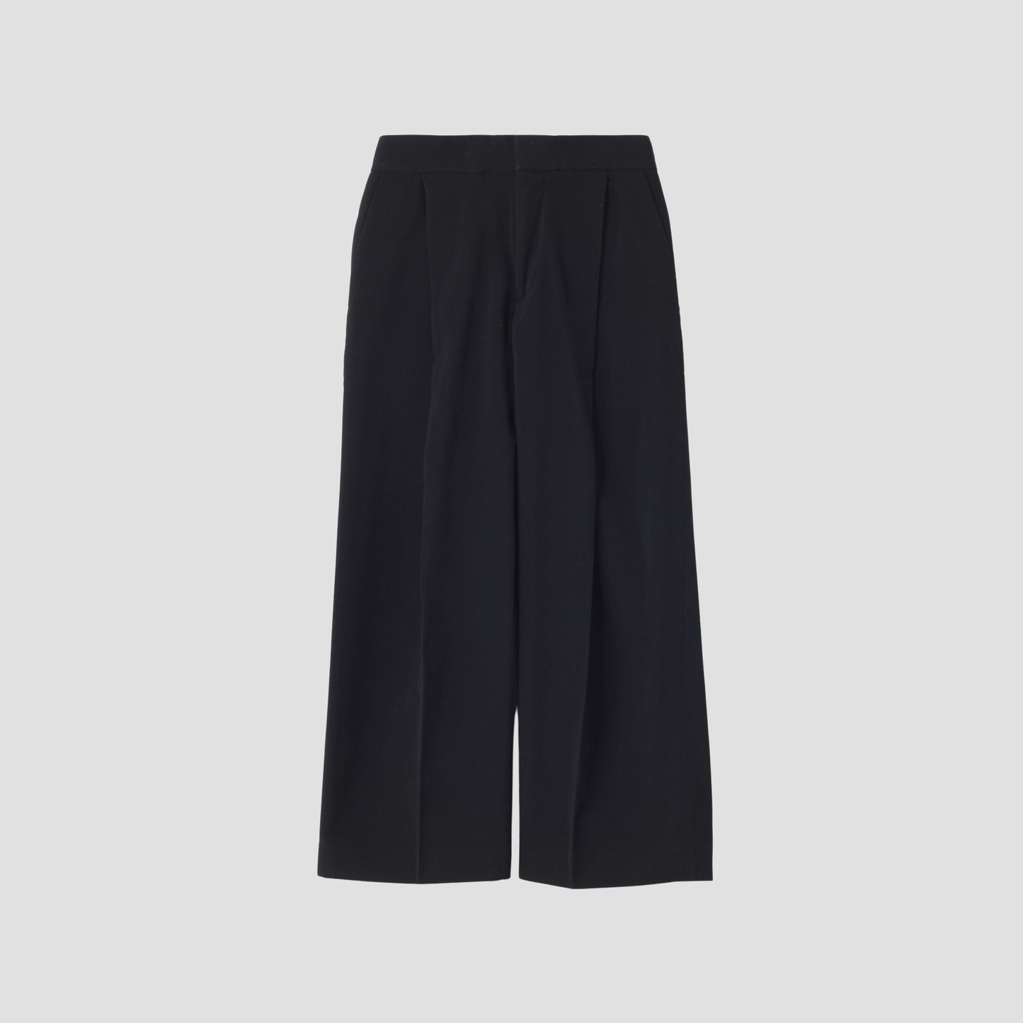 WOOL COTTON LINEN BARATHEA TROUSERS