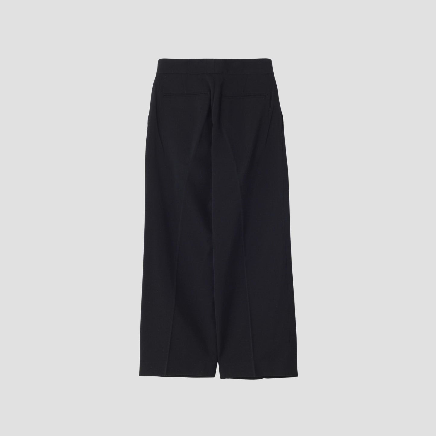 WOOL COTTON LINEN BARATHEA TROUSERS