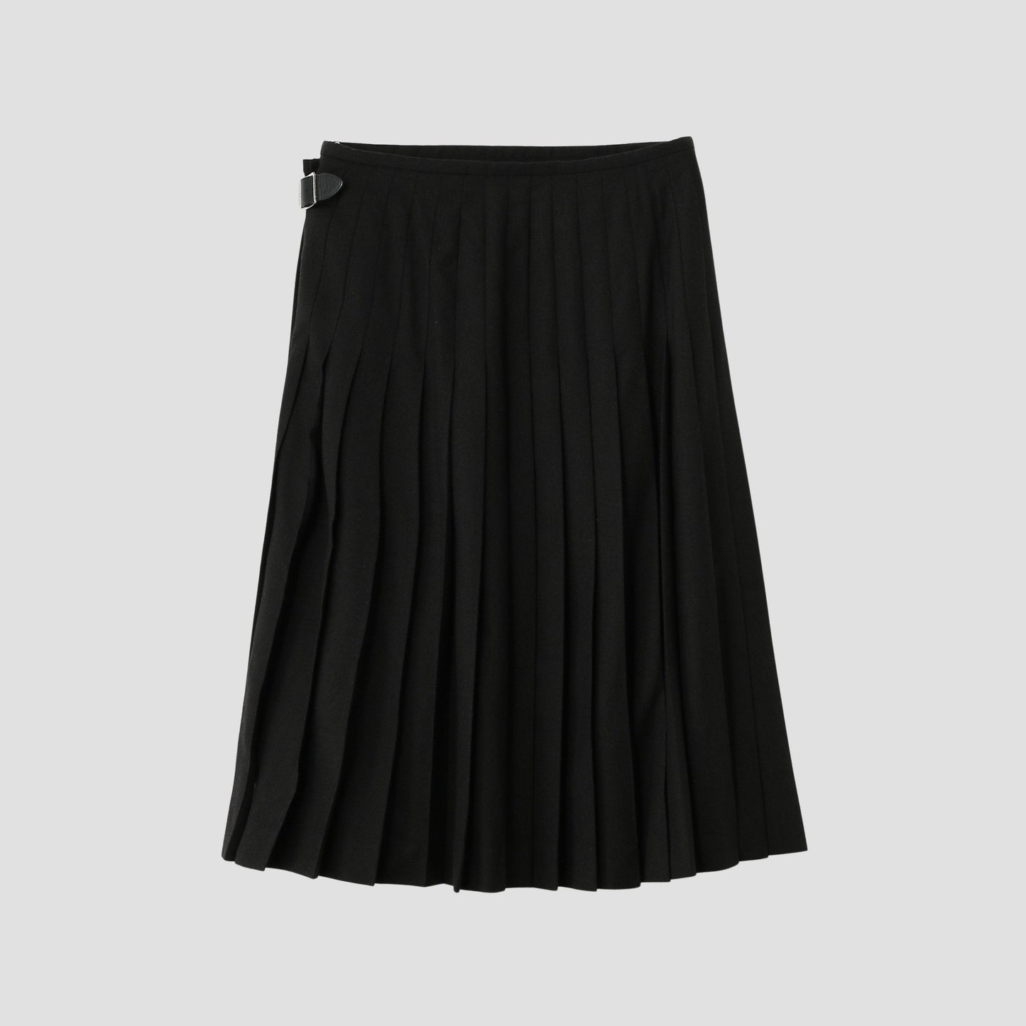 FINE WOOL FLANNEL SKIRT