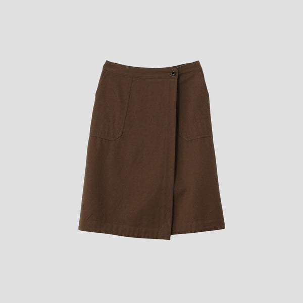 WOOL SERGE SKIRT