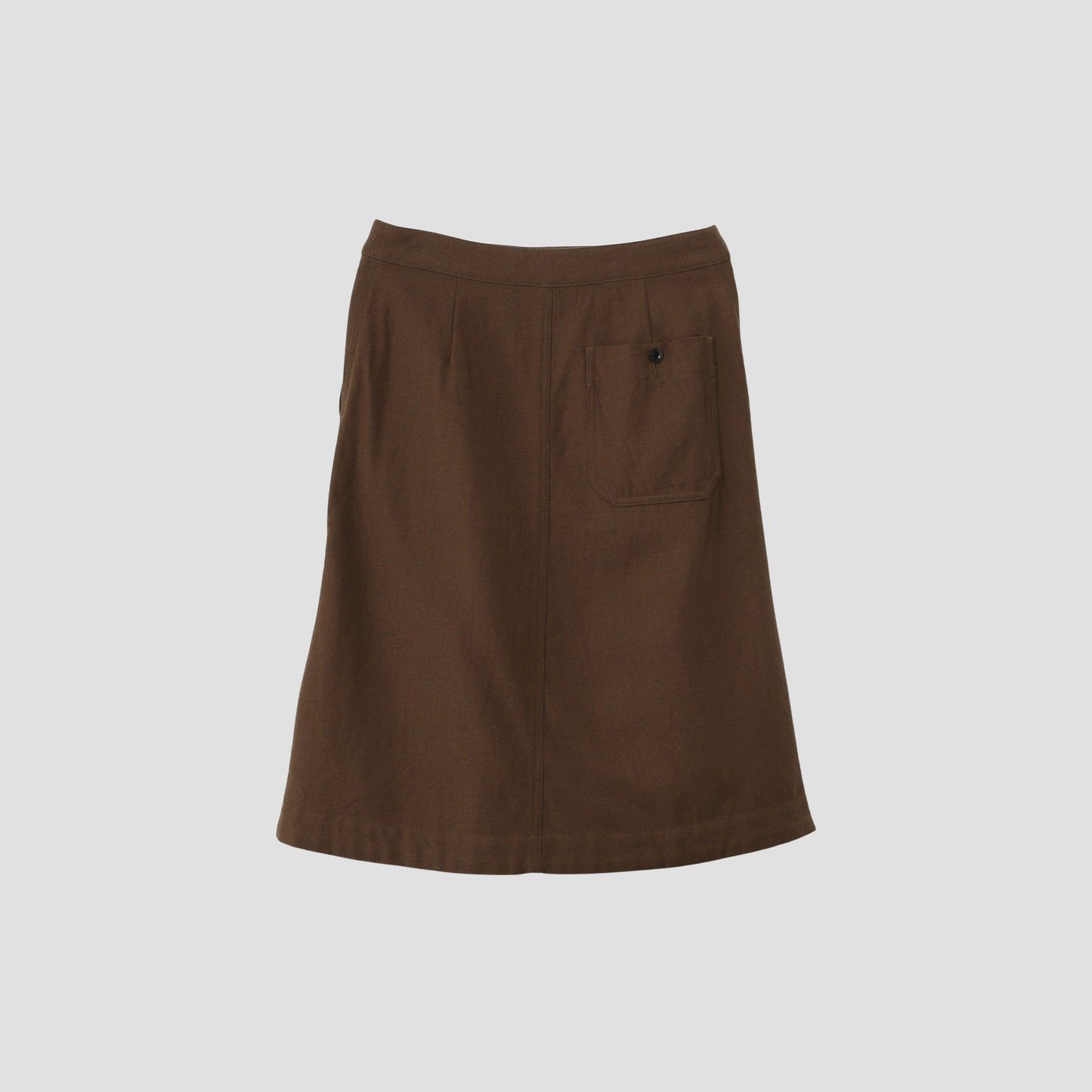 WOOL SERGE SKIRT