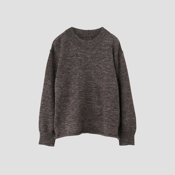 ROUGH WOOL LINEN KNIT