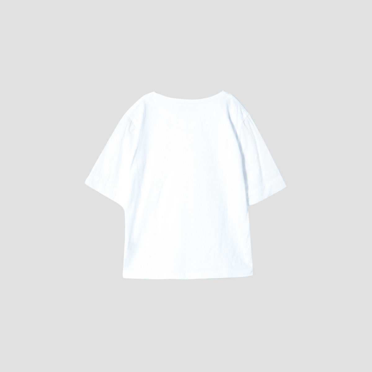 COTTON FABRIC SLEEVE T-SHIRT JERSEY
