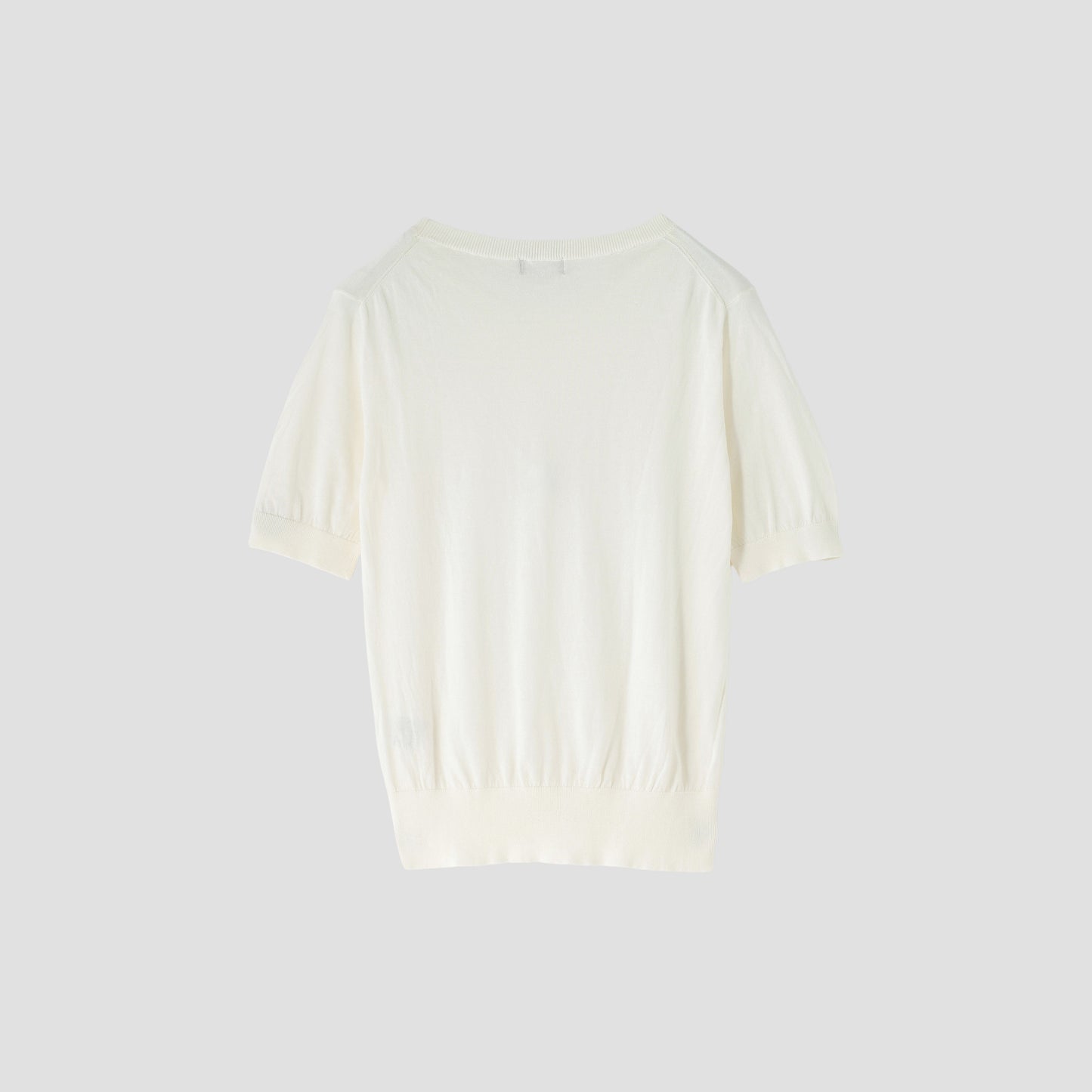 SWISS COTTON JUMPER KNIT