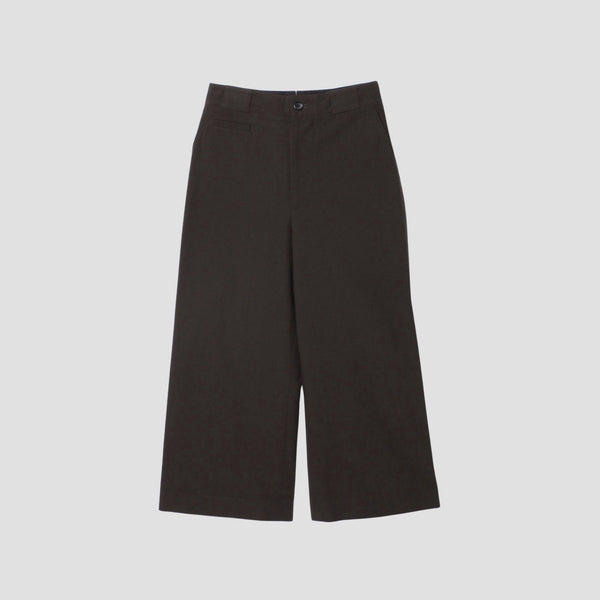 COTTON OXFORD TROUSERS