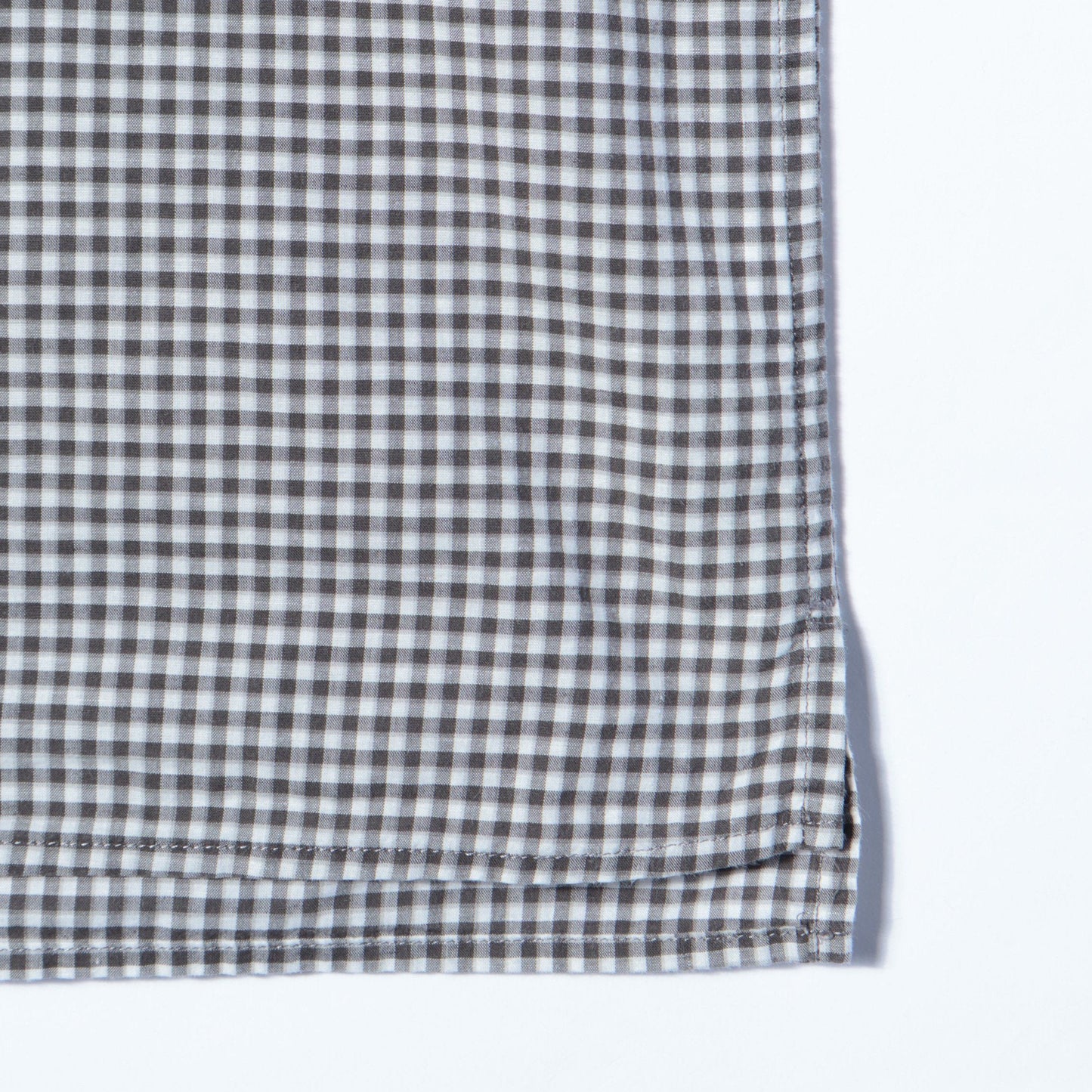 COTTON LINEN CHECK SHIRT