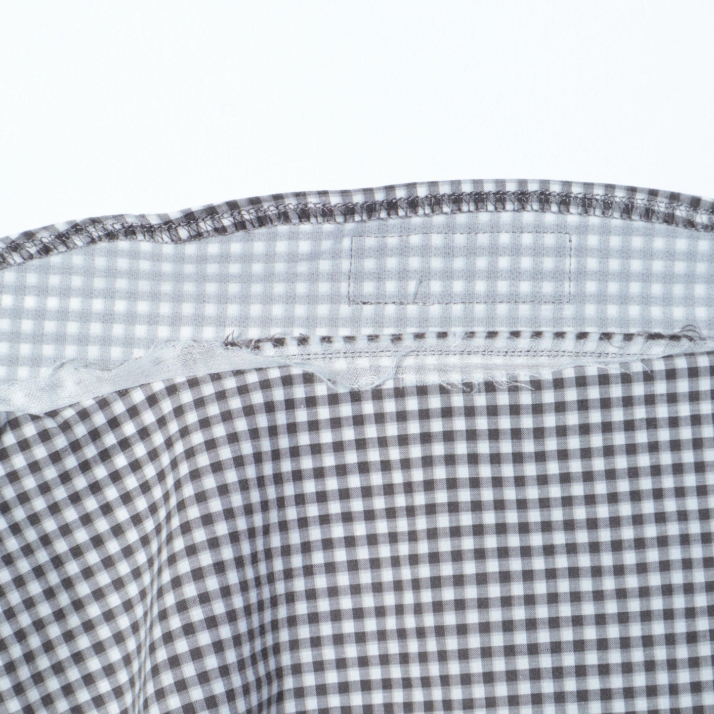 COTTON LINEN CHECK SHIRT