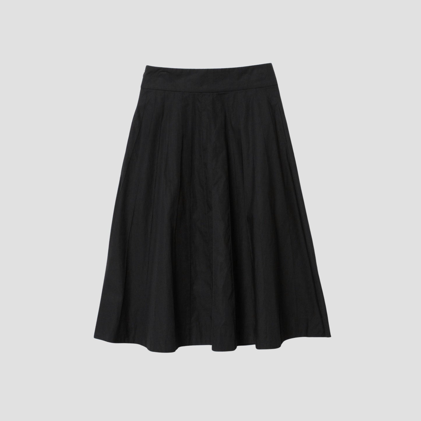 SUPERFINE POPLIN SKIRT