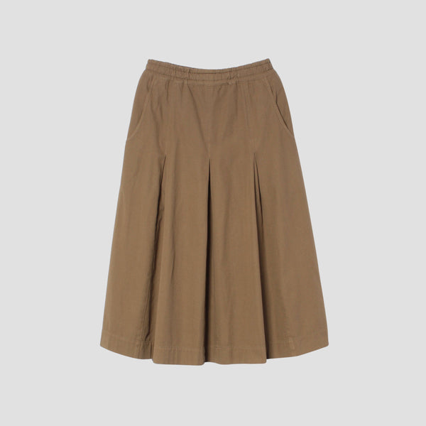 RAISED COTTON TWILL SKIRT