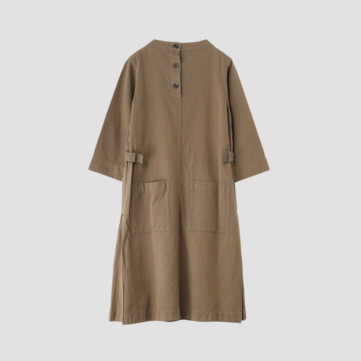 COTTON WOOL TWILL DRESS