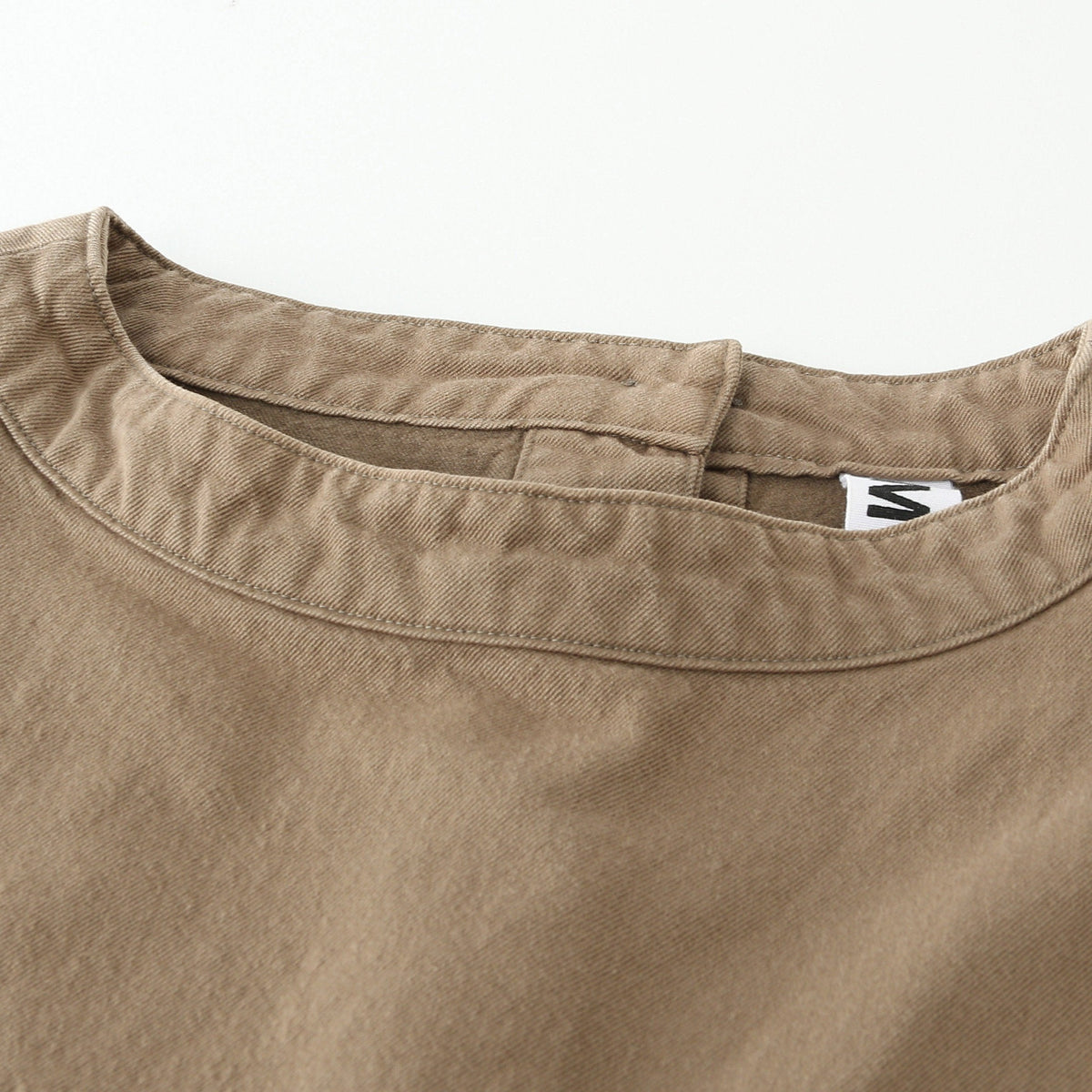 COTTON WOOL TWILL DRESS