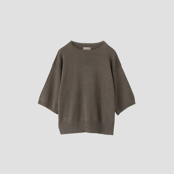 TWISTED LINEN COTTON KNIT