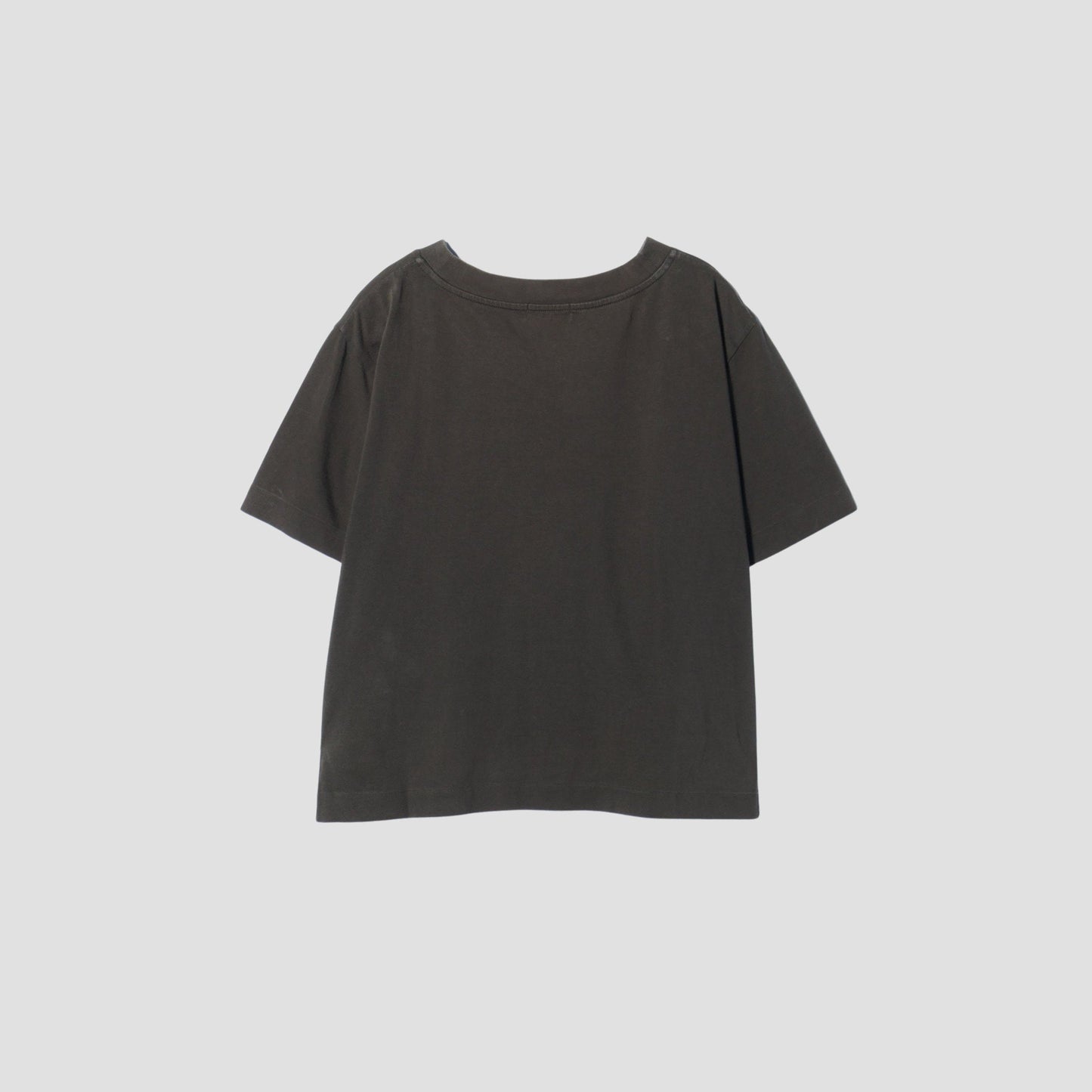 COTTON V NECK T SHIRT JERSEY