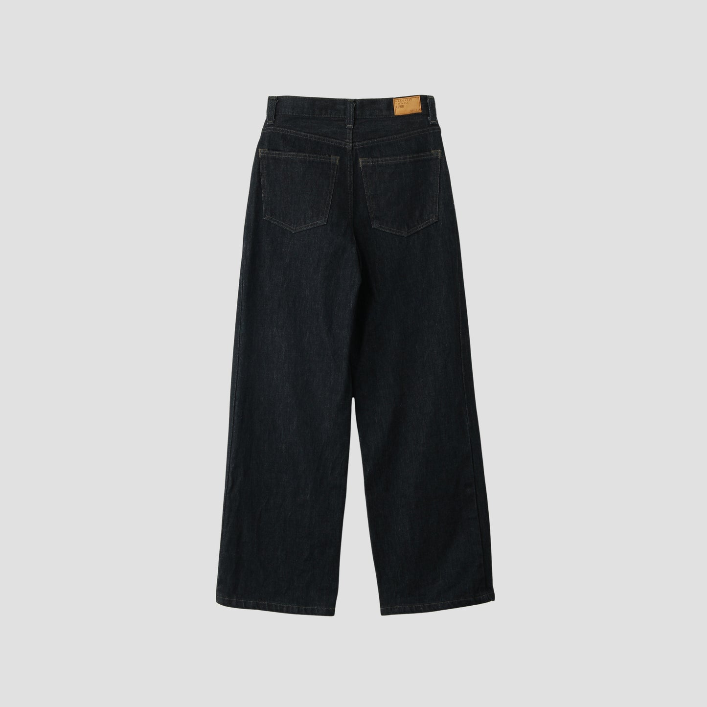 ORGANIC COTTON DENIM TROUSERS