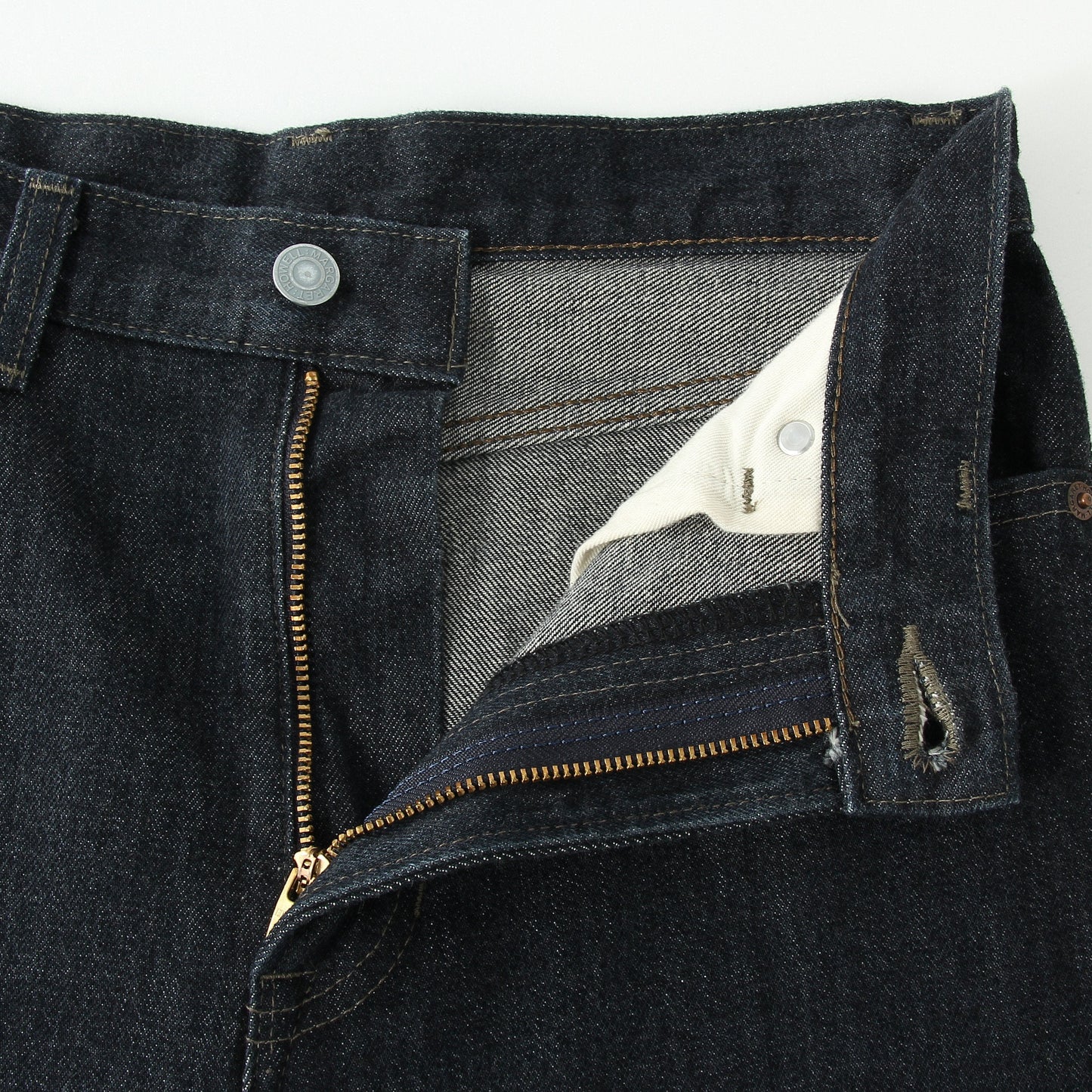 ORGANIC COTTON DENIM TROUSERS