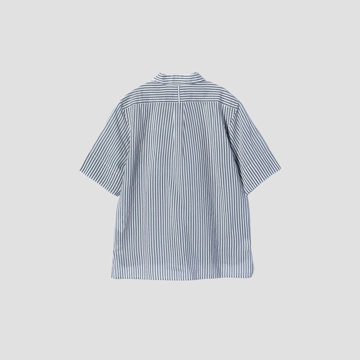 BOLD STRIPE COTTON SILK SHIRT