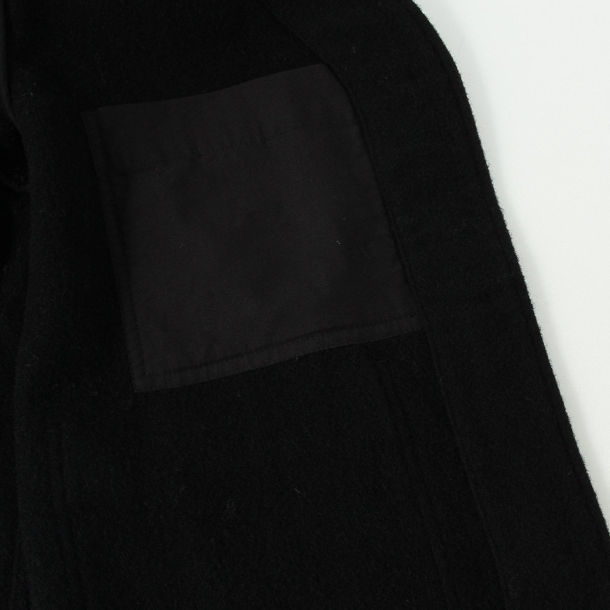 FELTED WOOL TWILL BLOUSON