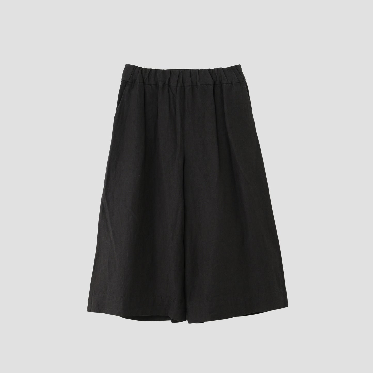 COATED LINEN PLAINWEAVE TROUSERS