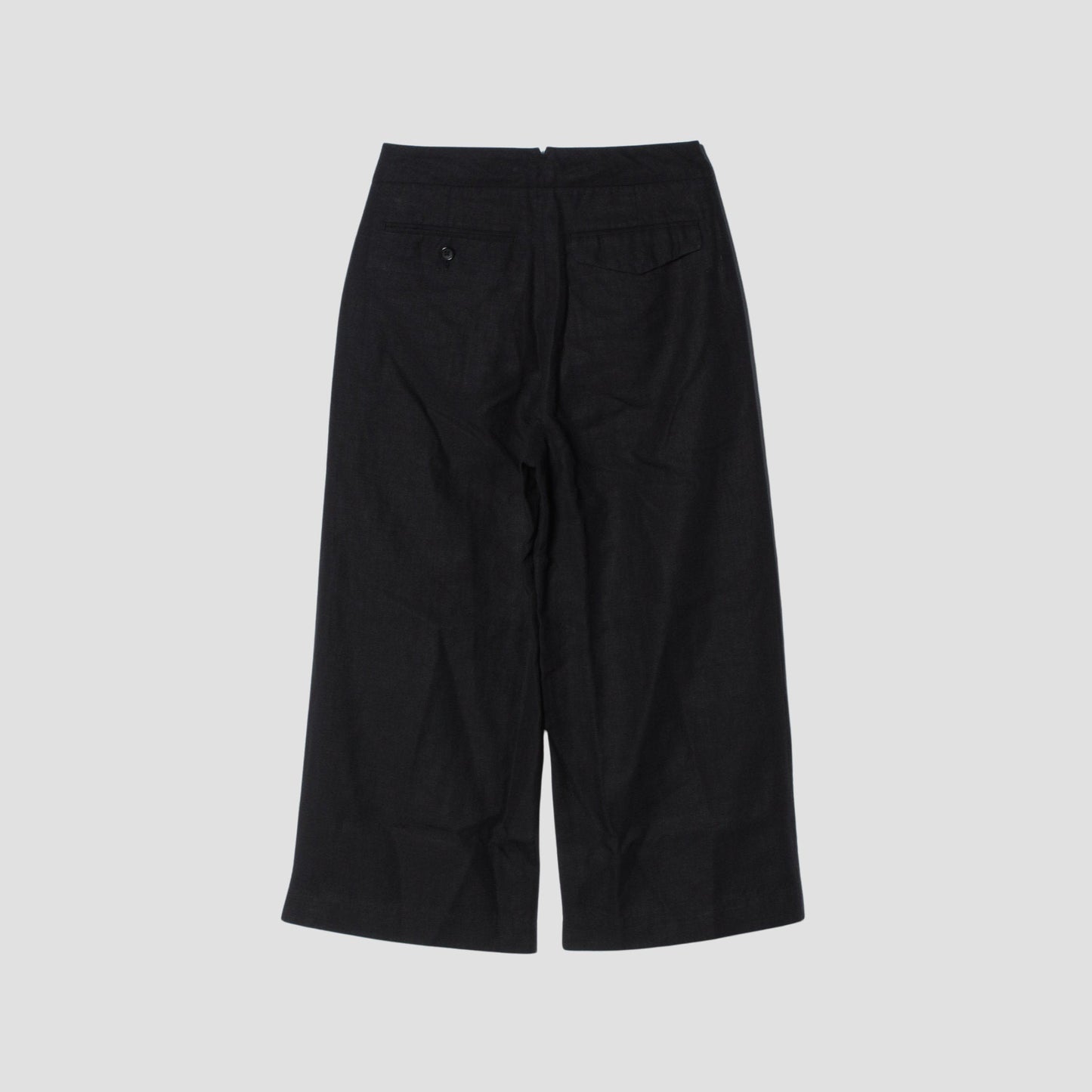 HIGH DENSE LINEN TROUSERS