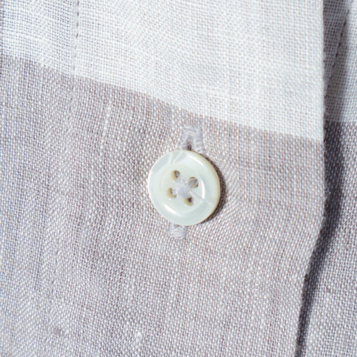 LARGE CHECK LINEN SHIRT