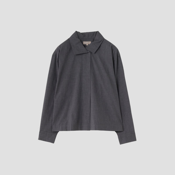FINE COTTON CHAMBRAY SHIRT