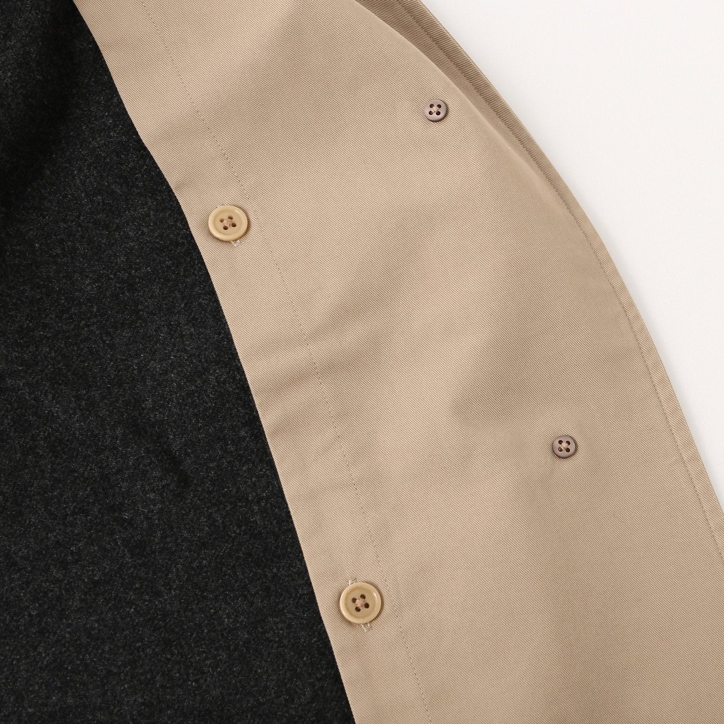 COMPACT COTTON GABARDINE COAT