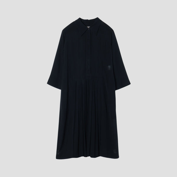 FINE COTTON SILK DRESS