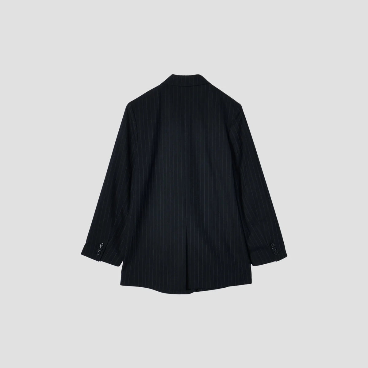 STRIPE WOOL PLAINWEAVE JACKET