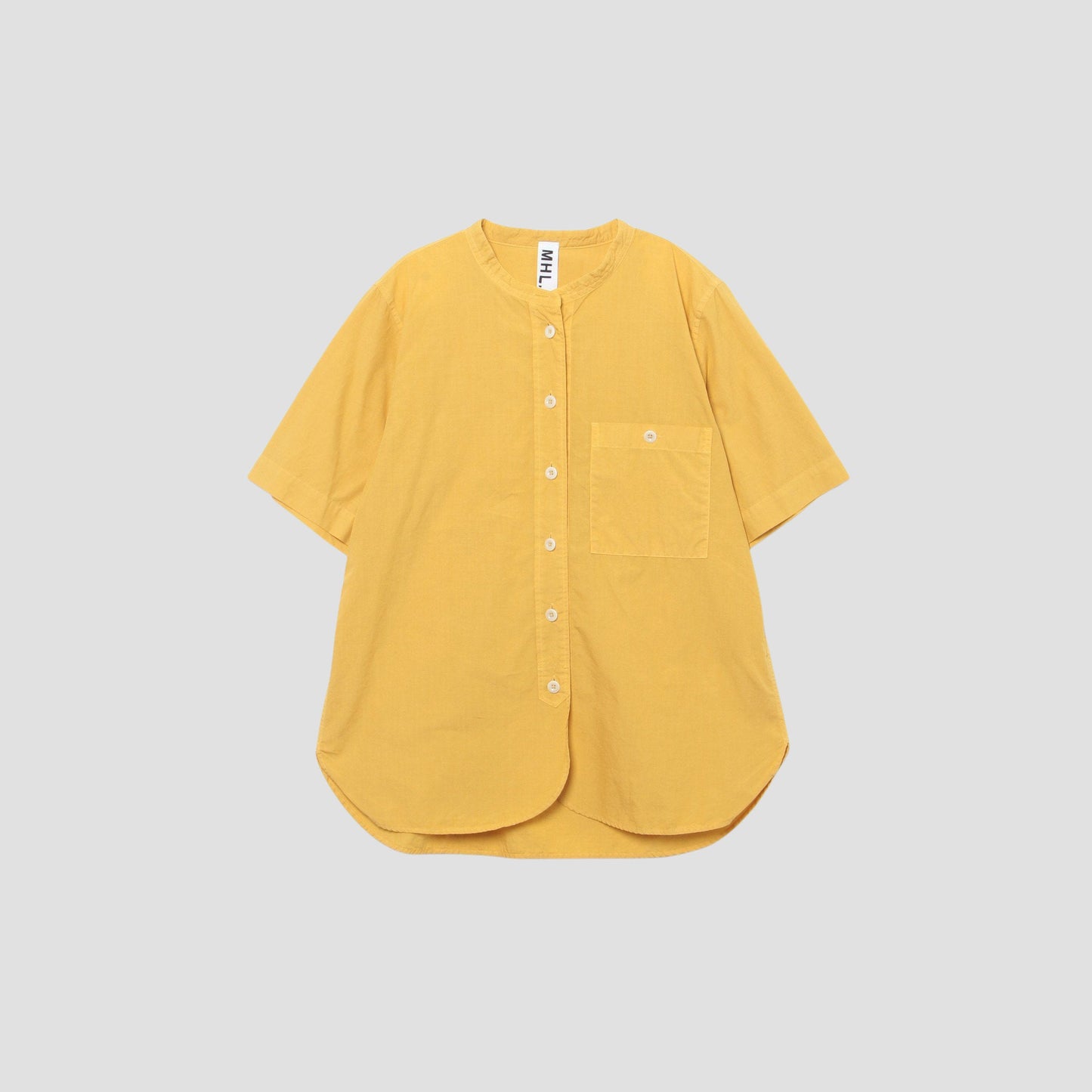 GARMENT DYE POPLIN SHIRT