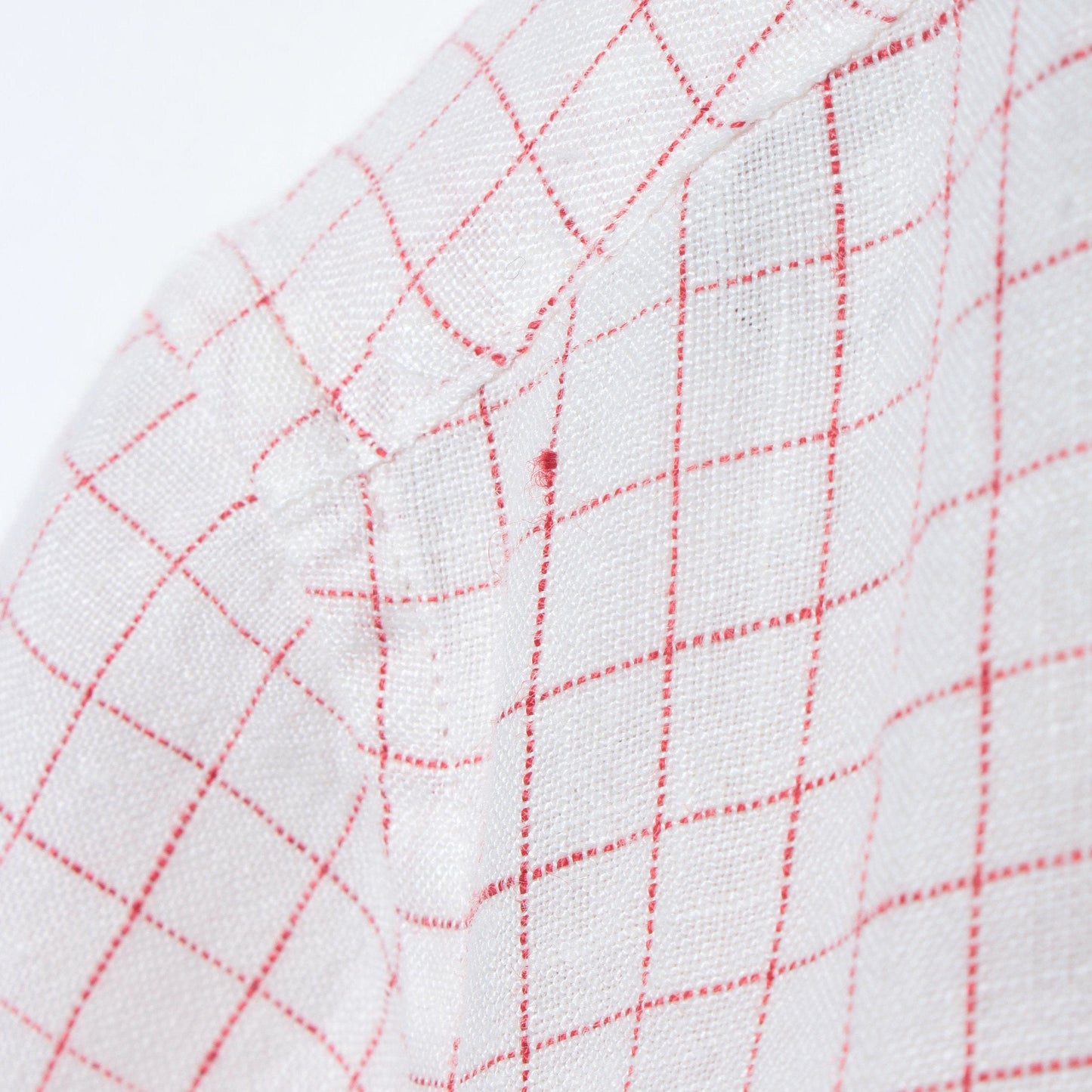 GRAPH CHECK LINEN SHIRT