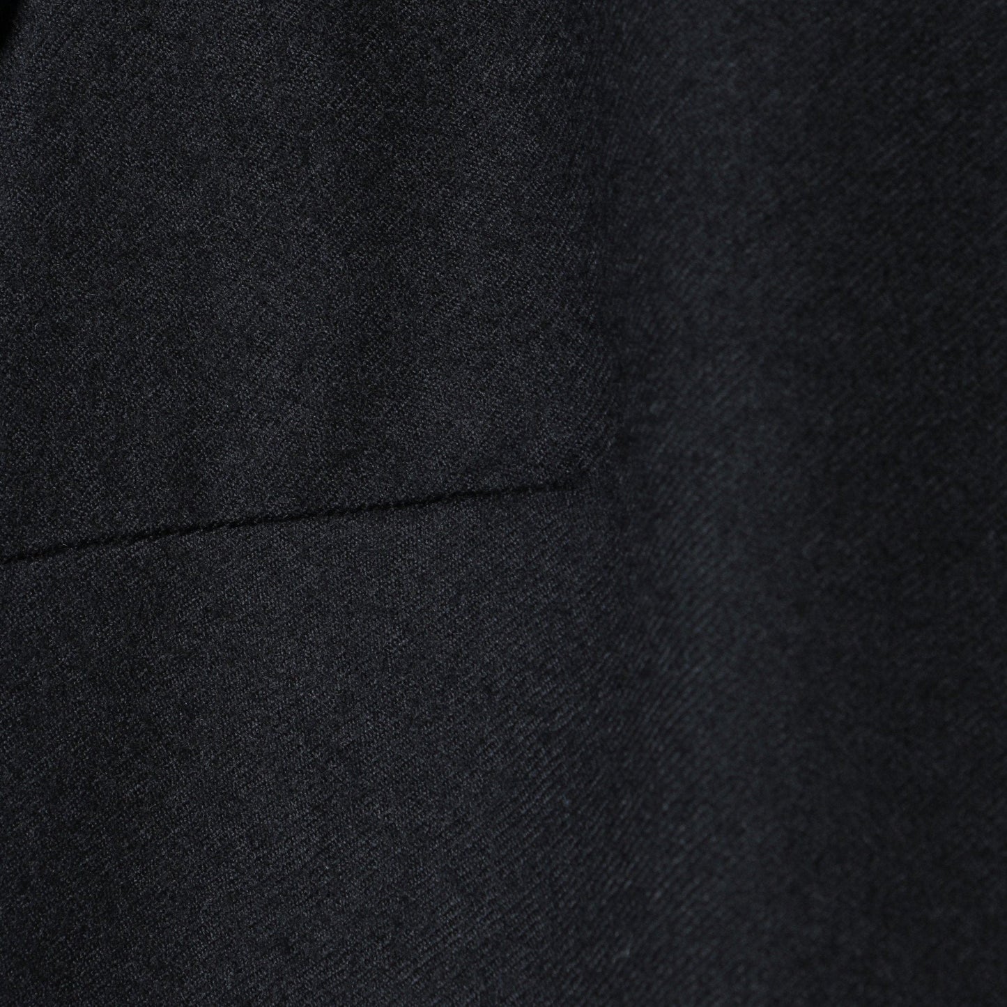 BLACK FLANNEL DRESS