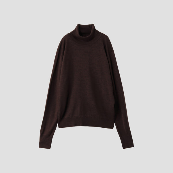 WOOL TURTLE NECK KNIT