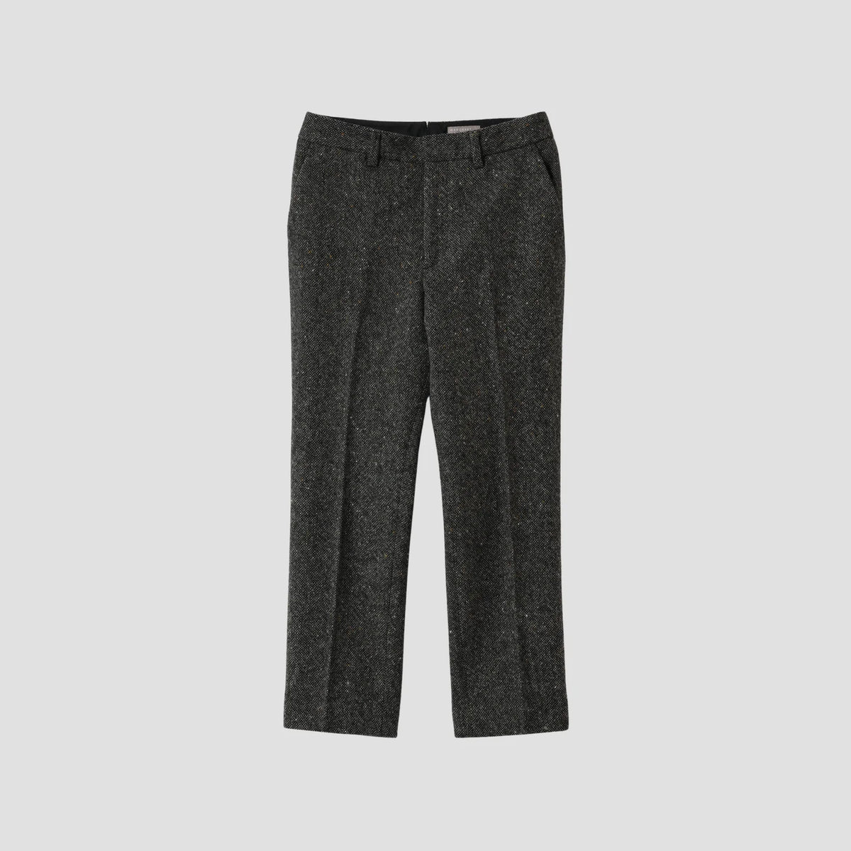 WOOL TWEED TROUSERS